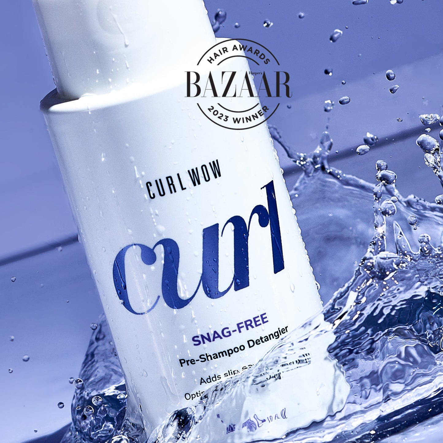 Snag-Free Pre-Shampoo Detangler is a Harper’s Bazaar Hair Awards 2023 winner.