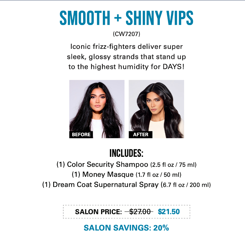 Smooth + Shiny VIPs