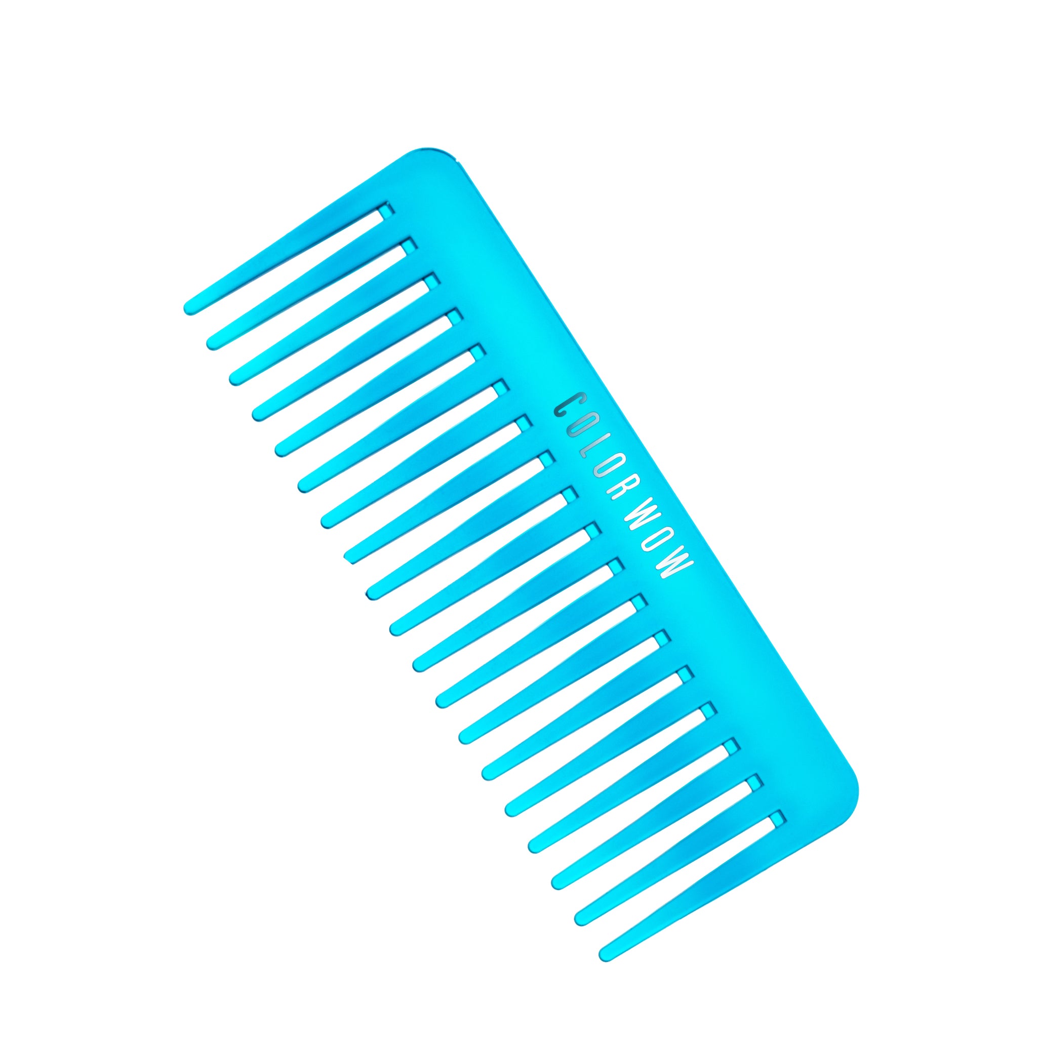 Blue Wide-Tooth Detangling Comb – Color Wow Pro USA